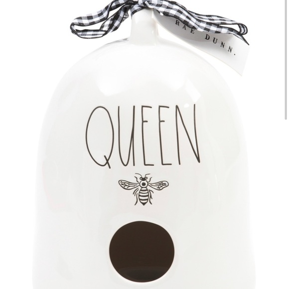 🤍Rae Dunn QUEEN 🐝 Birdhouse🤍 - Picture 5 of 5